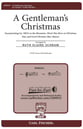 A Gentleman's Christmas TB choral sheet music cover